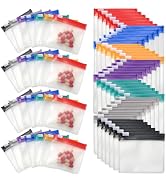 35&70 Pieces Pill Pouch Bags Zippered, Anglecai Reusable Pill Pouch for Medicine Bags Portable Se...