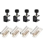 8Pcs 3D Printer Bed Clips Clamp 7mm, Ender 3 Glass Bed Clips Compatible with Ender 3 Pro/Ender 3 ...