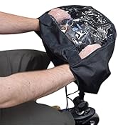 AlveyTech Clear Mobility Scooter Tiller Cover - Weatherproof Handicap Scooter Cover for Panel - P...