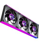 360mm Case Fan ARGB PWM High Airflow Computer Fan for PC Case/CPU Cooler/Radiator RGB PC Fans for...
