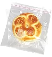 Self Sealing Cellophane Bags Self Adhesive,7x7 Inches Clear Resealable Large Cookie Bags for Gift...