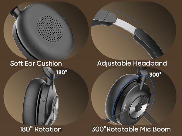 wired pc headset