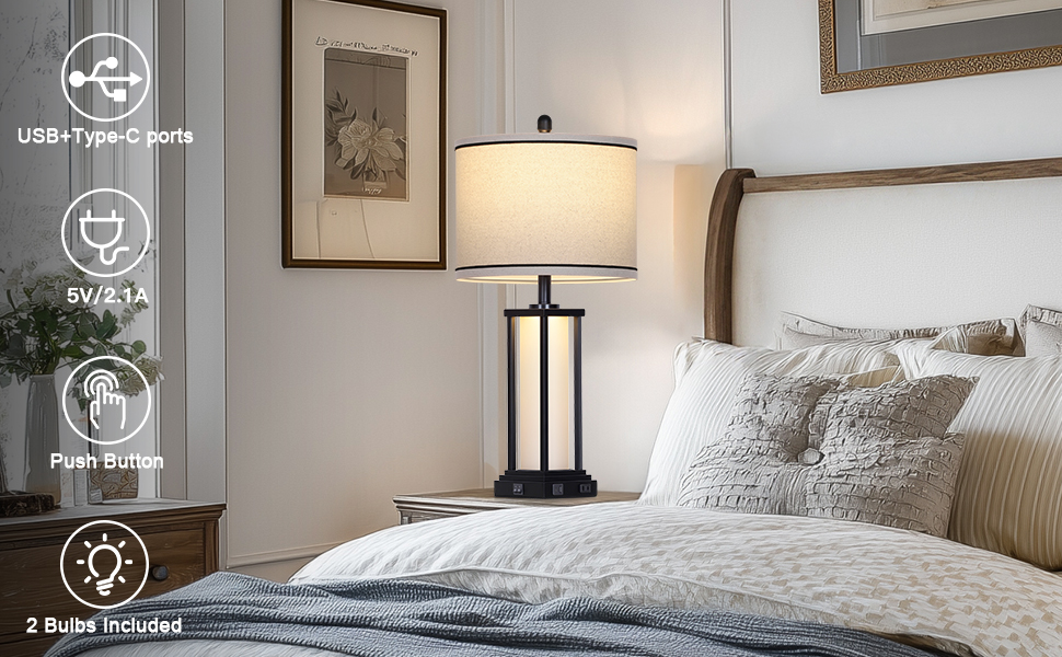 vintage table lamps