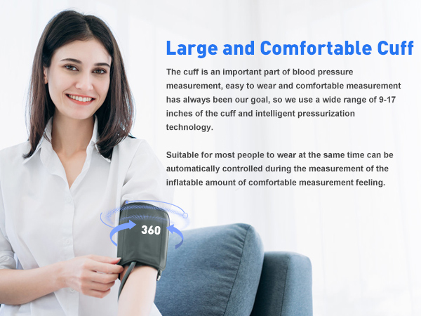 Large and Comfortable Cuff