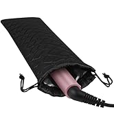 AMIJEAL Heat Resistant Hair Tools Storage Bag Portable Travel Drawstring Organizer Cover Pouch fo...