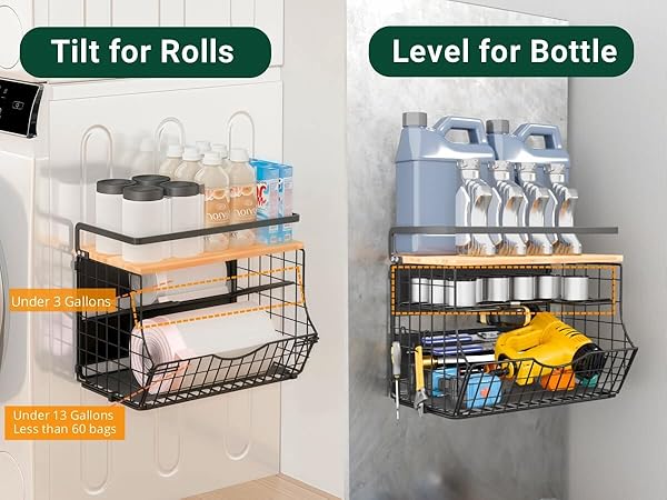 Magnetic shelf for fridge magnetic spice rack magnetic basket offer smart refrigerator organization