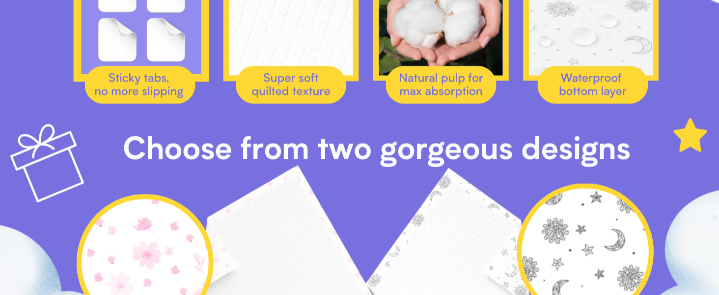 leakproof waterproof pads absorbent disposable baby pads for changing underpads baby travel pad