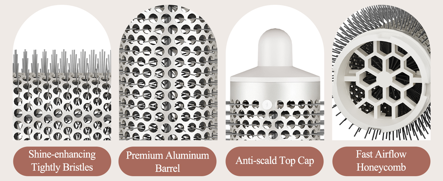 Round Brush Attachment for Shark FlexStyle