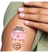 Big Dot of Happiness Custom Photo Last Rodeo - Pink Cowgirl Bachelorette Party Favors - Fun Face ...