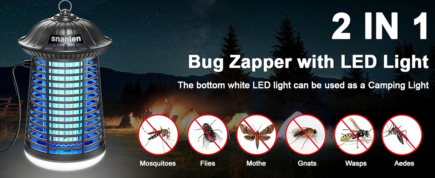 snanlen bug zapper electric