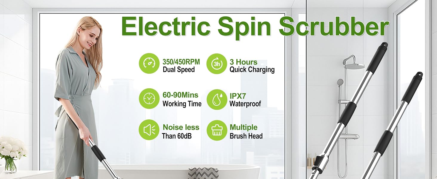 Electric Spin Scrubber
