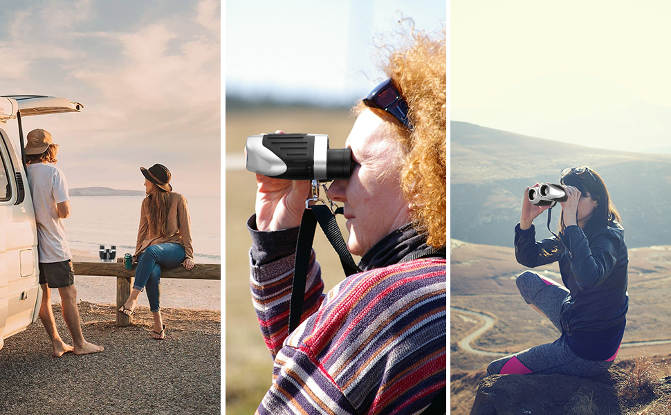 High Powered Easy Focus Binoculars for Bird Watching