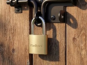 Padlock & gate