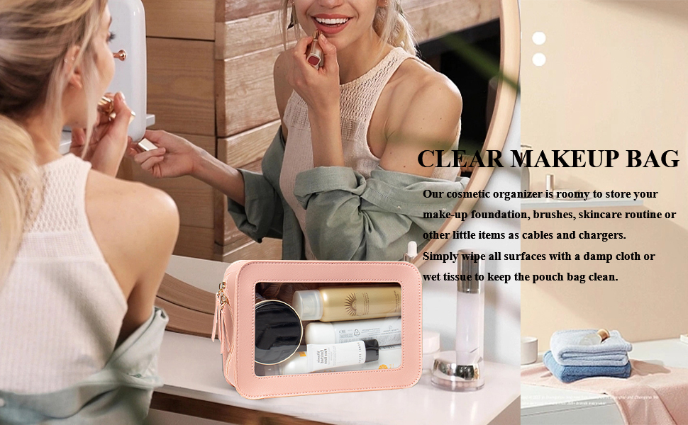clear makeup bags clear makeup organizer clear makeup bags for traveling clear makeup case bags