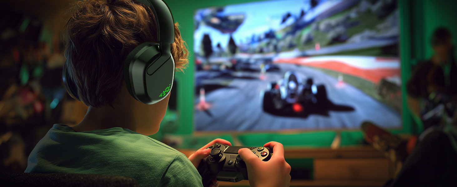 Comfortable wireless gaming headset designed for extended Xbox gaming sessions.