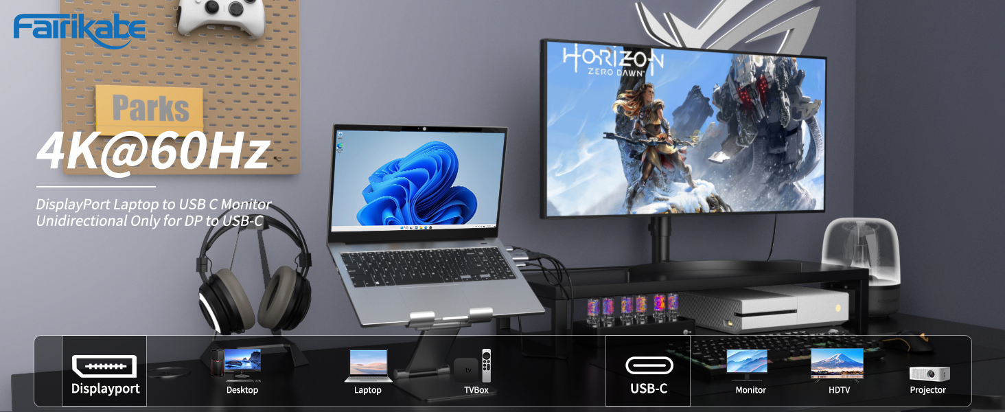 displayport to usb c