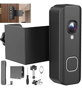 Anti-Theft Doorbell Mount Compatible with Blink Newest 2026 Battery Doorbell 2K+, No Drill Doorbe...