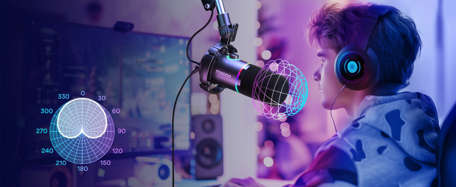 MAONO XLR USB Dynamic Microphone