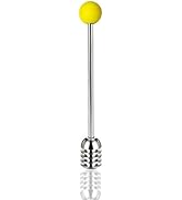 Stainless Steel Honey Dipper Stick 6.3 Inch Honey Wand Server for Honey Pot Dispense Drizzle Hone...