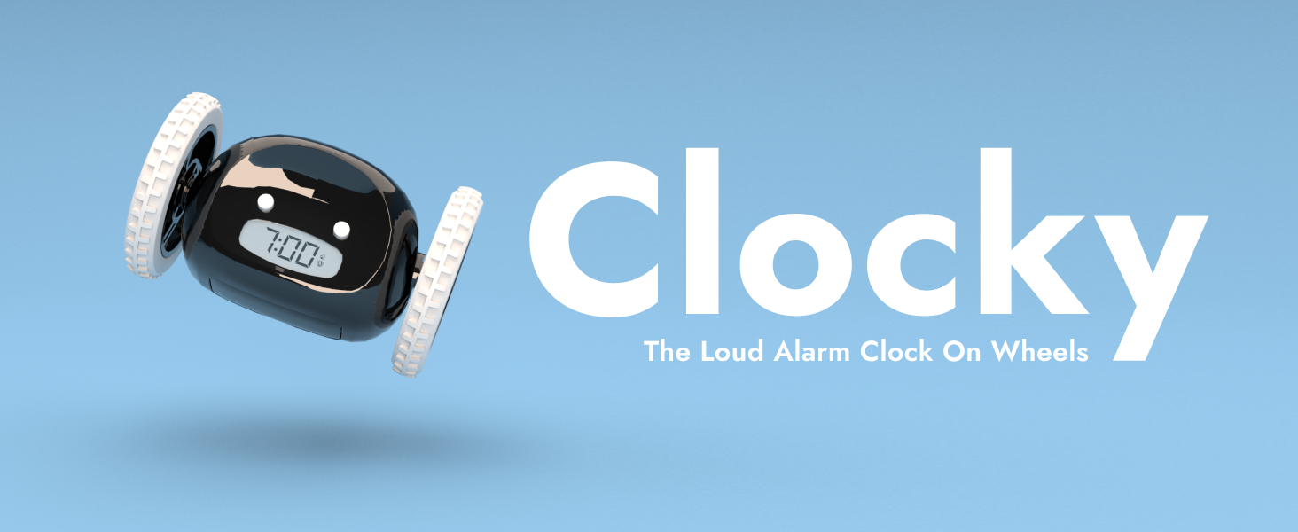 Digital alarm clock super loud alarm clock for heavy sleepers adults deep sleeper cute alarm