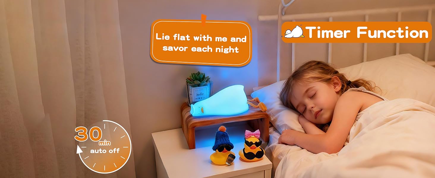 duck night light