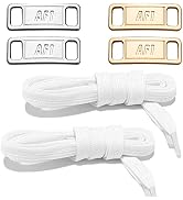 NDTEZUGT 2 Pair Flat Shoelaces 36"-72" Length Replacement Laces for Air Force 1,with 2 Pair Shoe ...