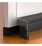 Pundin Door Draft Stopper,Adjustable Door Sweep for Bottom of Door,Silicone Weather Stripping Doo...