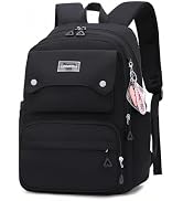 Armbq Black Girls School Backpack,Kids Backpack for Teen Girls Elementary Middle School Bookbag M...