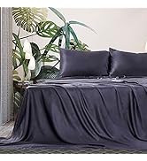 NEXHOME PRO 100% Eucalyptus Tencel Sheets Set, Organic Natural Lyocell 4pcs Cooling Bedding Sheet...