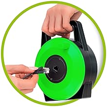 Extender extension Extngo retractable ethernet long flat lan cable fast category extension portable
