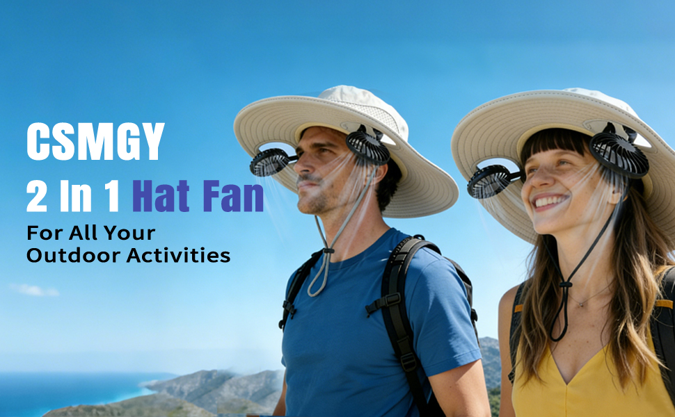 hat with fans
