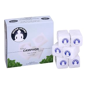 Indian aroma camphor blocks tablets 454g refined pure