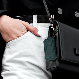 Hard Shell Protective Cover with Keychain