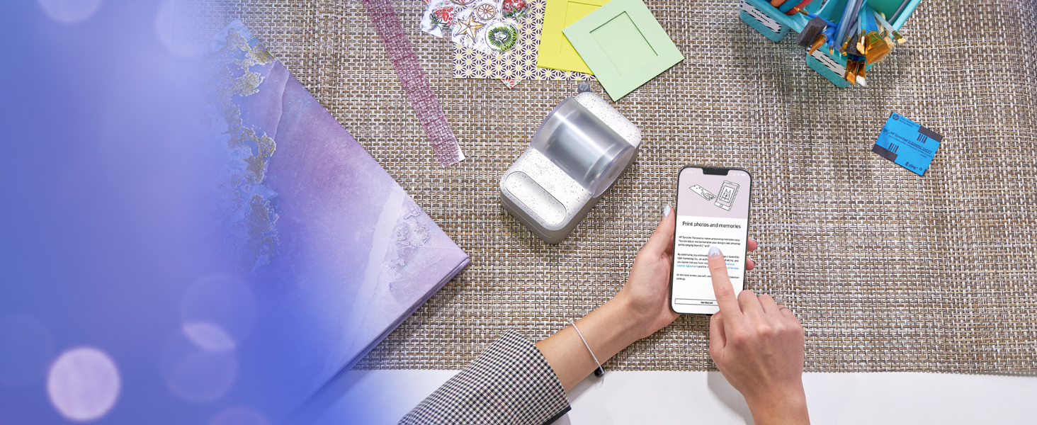 hp zink printer label maker craft sticker