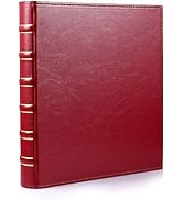 WOT I Deluxe Trading Card Binder, 450 Pockets Collectible Card Binder Sleeves, Refillable Leather...