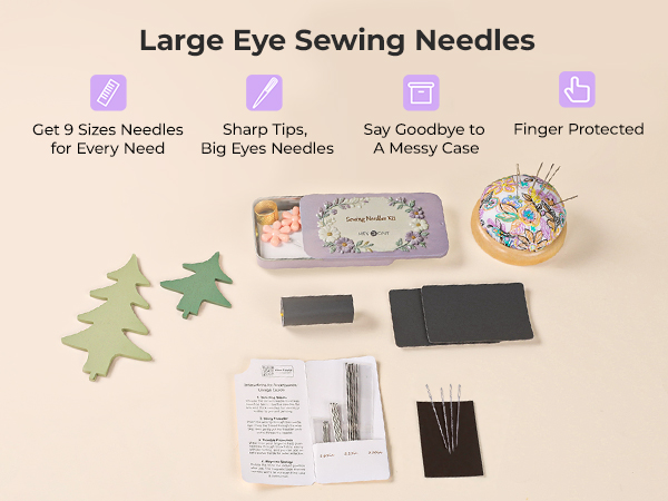 sewing needles