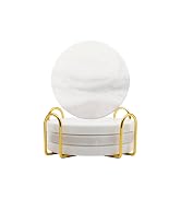 Marble Coaster Jazz White