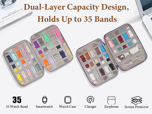 watch band case organizer