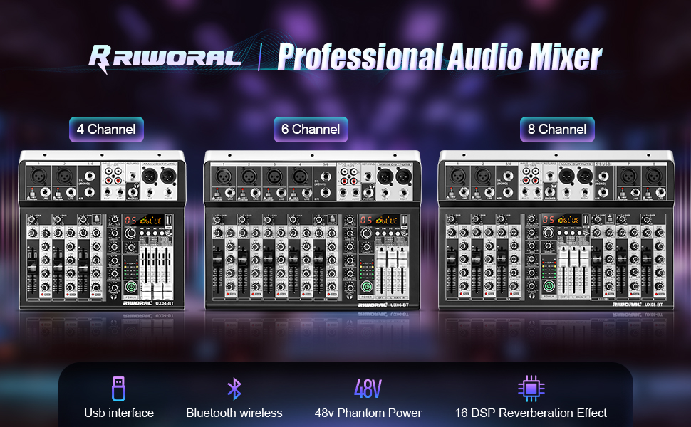 Professional Audio Mixer