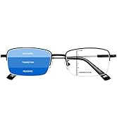 Progressive Multifocus Reading Glasses Blue Light Blocking Computer Readers