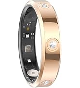 Ladies Smart Ring for Women Health Ring Heart Rate Monitor Sleep Tracker Fitness Tracker Calories...