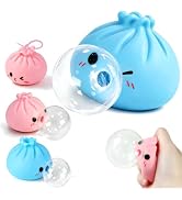 Dumpling Squishies,Slow Rising Squishy Toys for Anxiety Stress Relief,Colorful Dumplings Stress B...