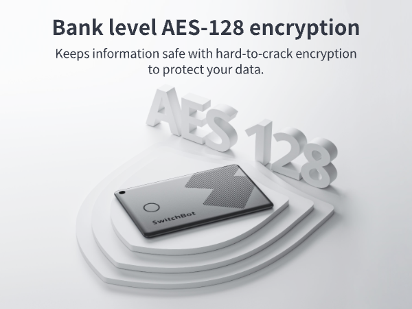 bank level AES-128 encryption