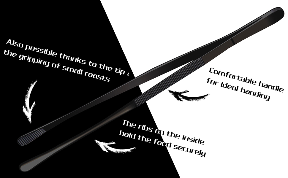 12-inch cooking Tweezers Tongs