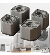 Anti Vibration Pads for Washing Machine, 1.8/3/4 Inch Washer Dryer Height Risers with Non-Slip Ru...