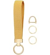 Fishent Stretchy Keychain, Woven Keychain Wristlet for Keys