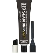 GEAR AID Seam Grip WP Waterproof Sealant and Adhesive for Jackets, Tents, Sleeping Pads and Outdo...