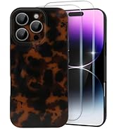 MYY Cute Phone Case for iPhone 14 Pro Case Amber Leopard Full Camera Protective Slim Shockproof A...