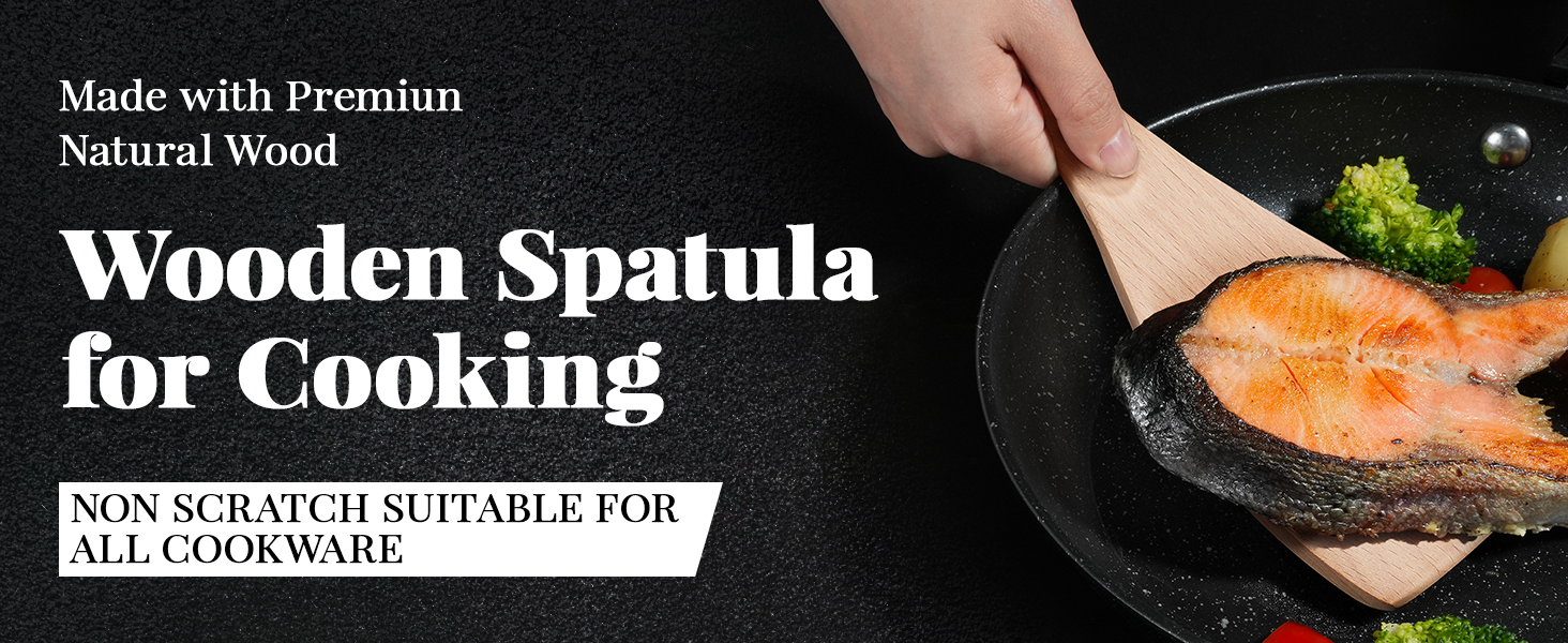 Wooden Spatulas for Cooking