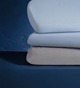 mendale Memory Foam Pillows for Sleeping, Cooling Bed Pillow for Neck Pain Relief, Queen Size Con...